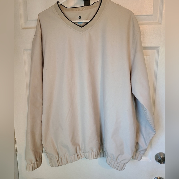 (1031) Pro Tour Cool Play Men's Long Sleeve Pullover Golf Jacket, Size: Large - Picture 2 of 11